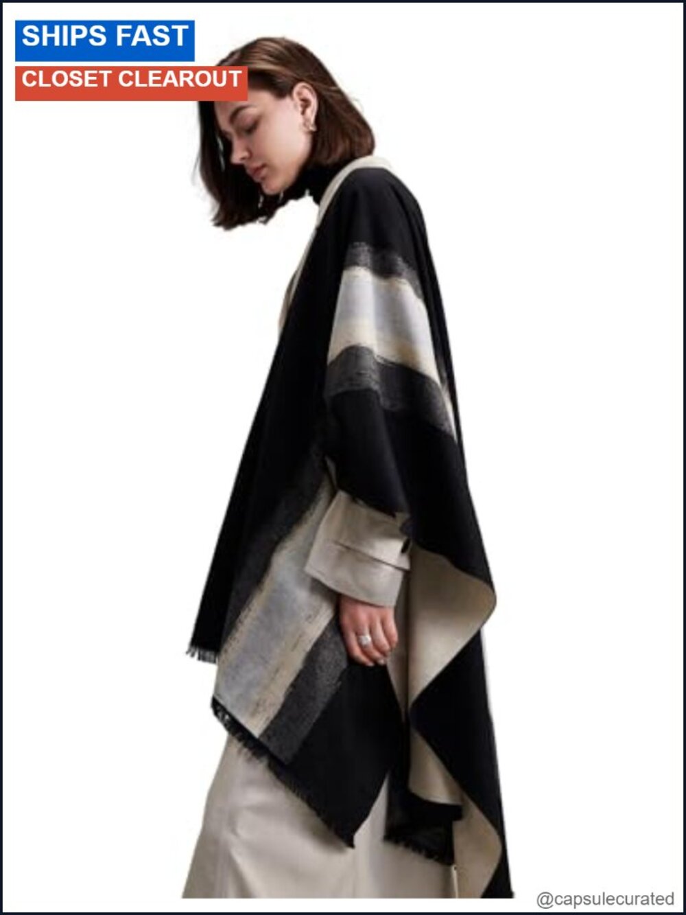 Luxurious 100% Mulberry Silk Shawl Wrap - Women's Cold Weather Scarf